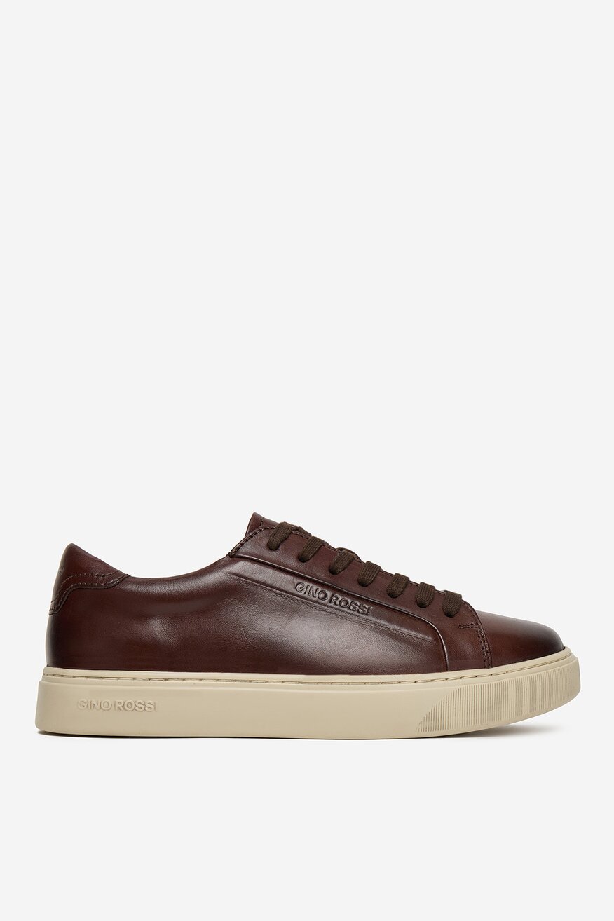 Gino Rossi - Sneakersy skórzane - 5906751398418