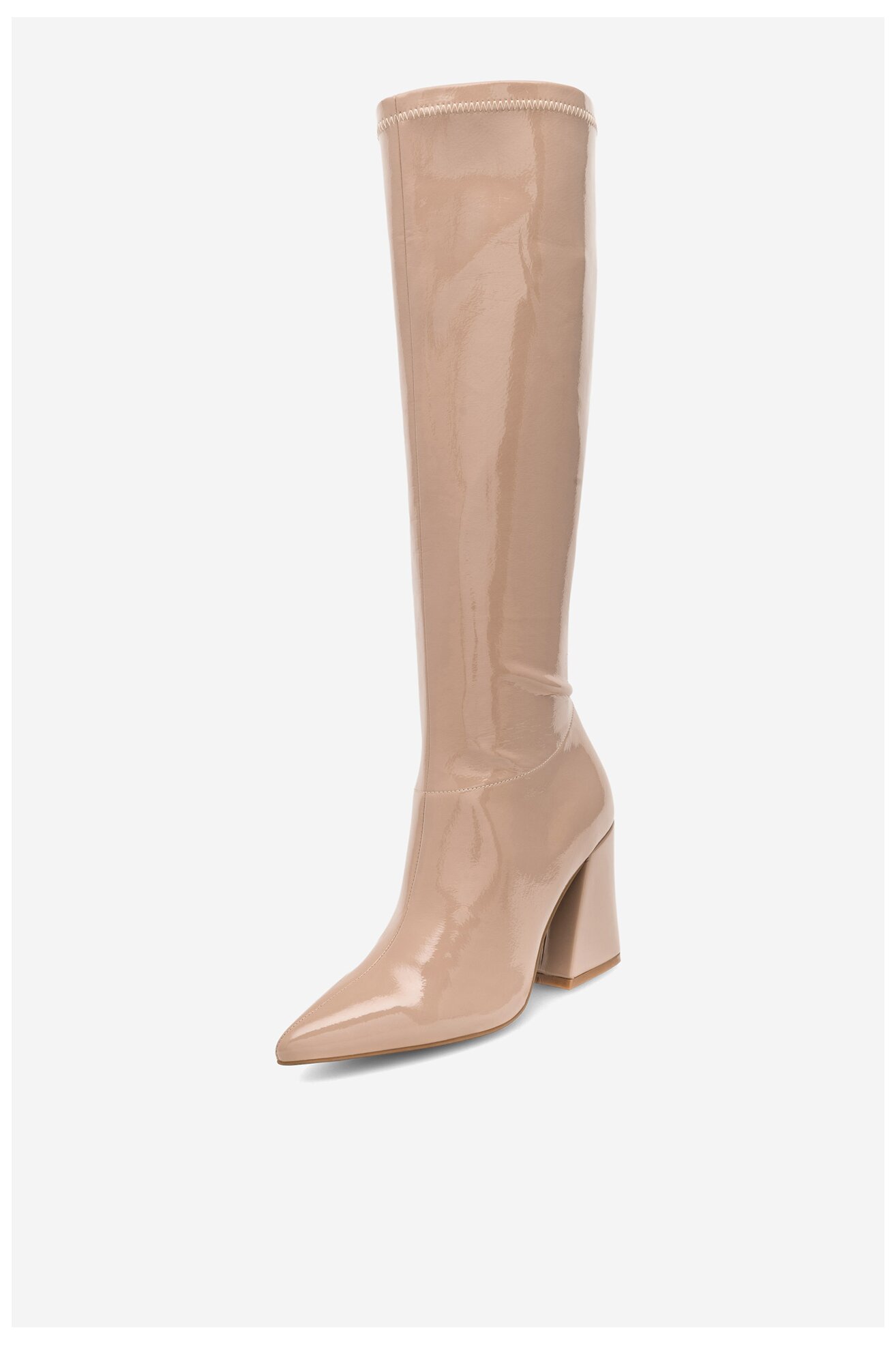 Kozaki NINE WEST SHARLEEZ 13196H Beżowy