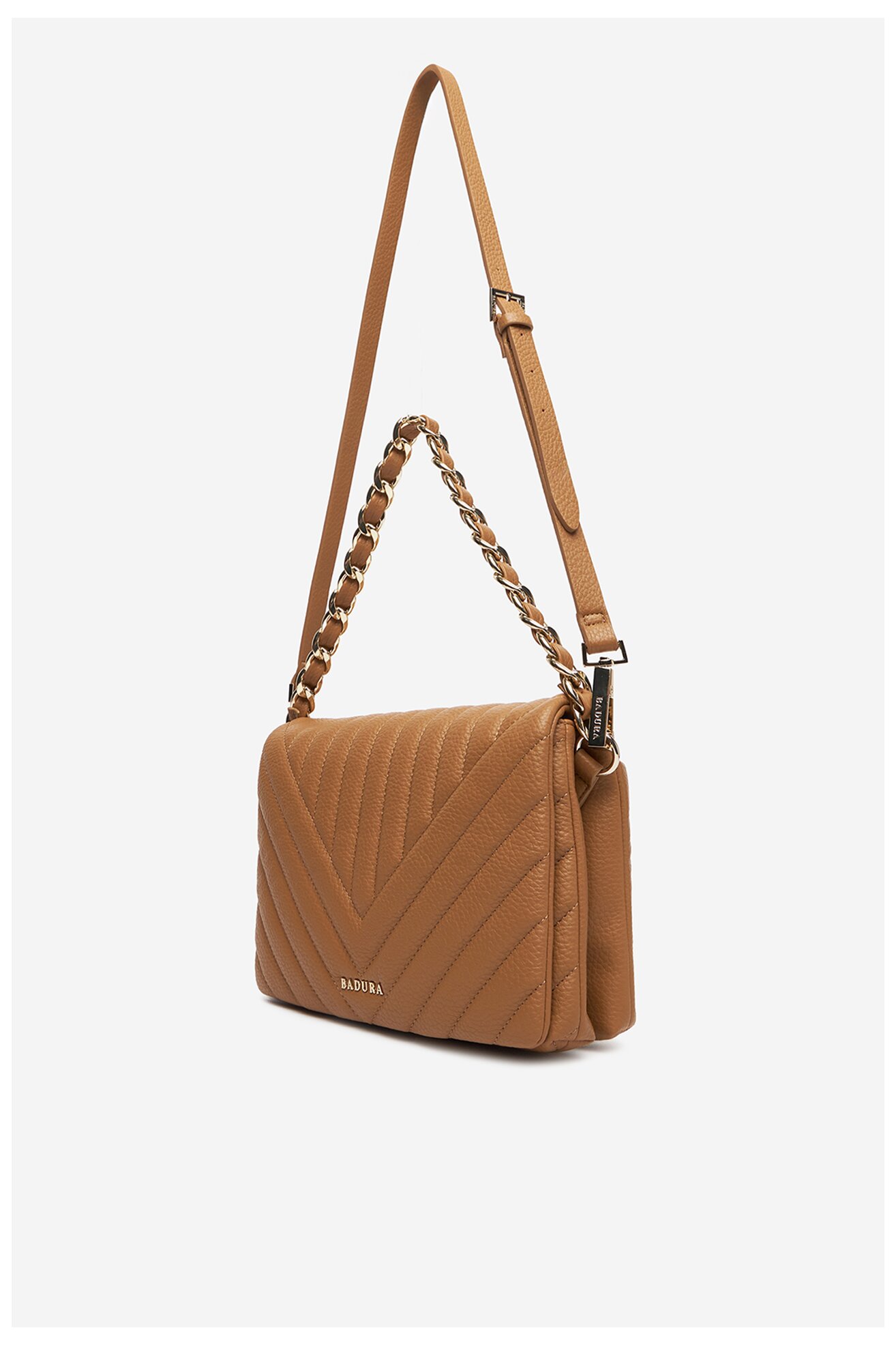 Geantă de mână Badura C-ADALE-XCH003 BEJ ÎNCHIS
