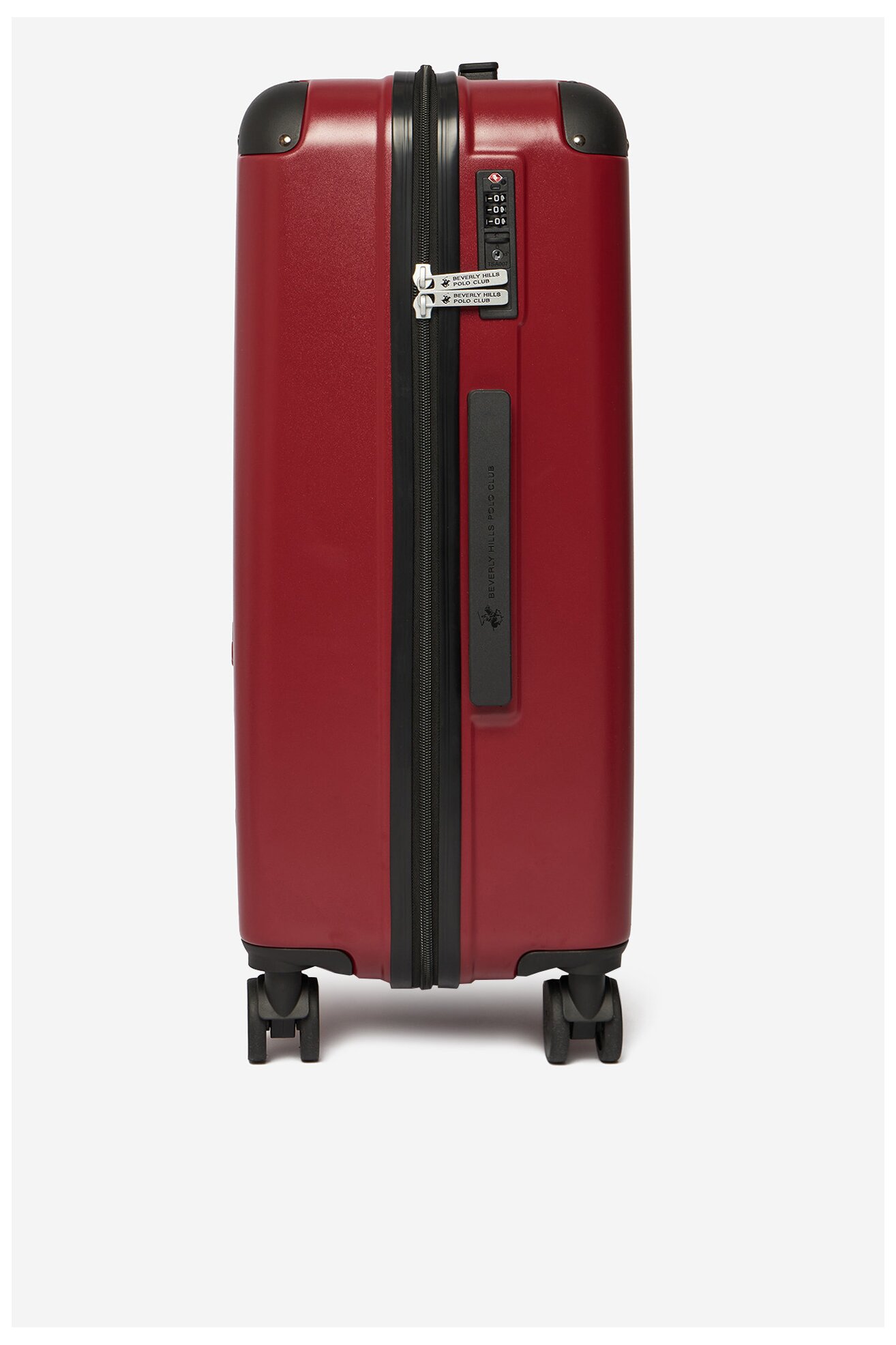Walizka Beverly Hills Polo Club CEO-BHPC-M-010-09-RED Czerwony