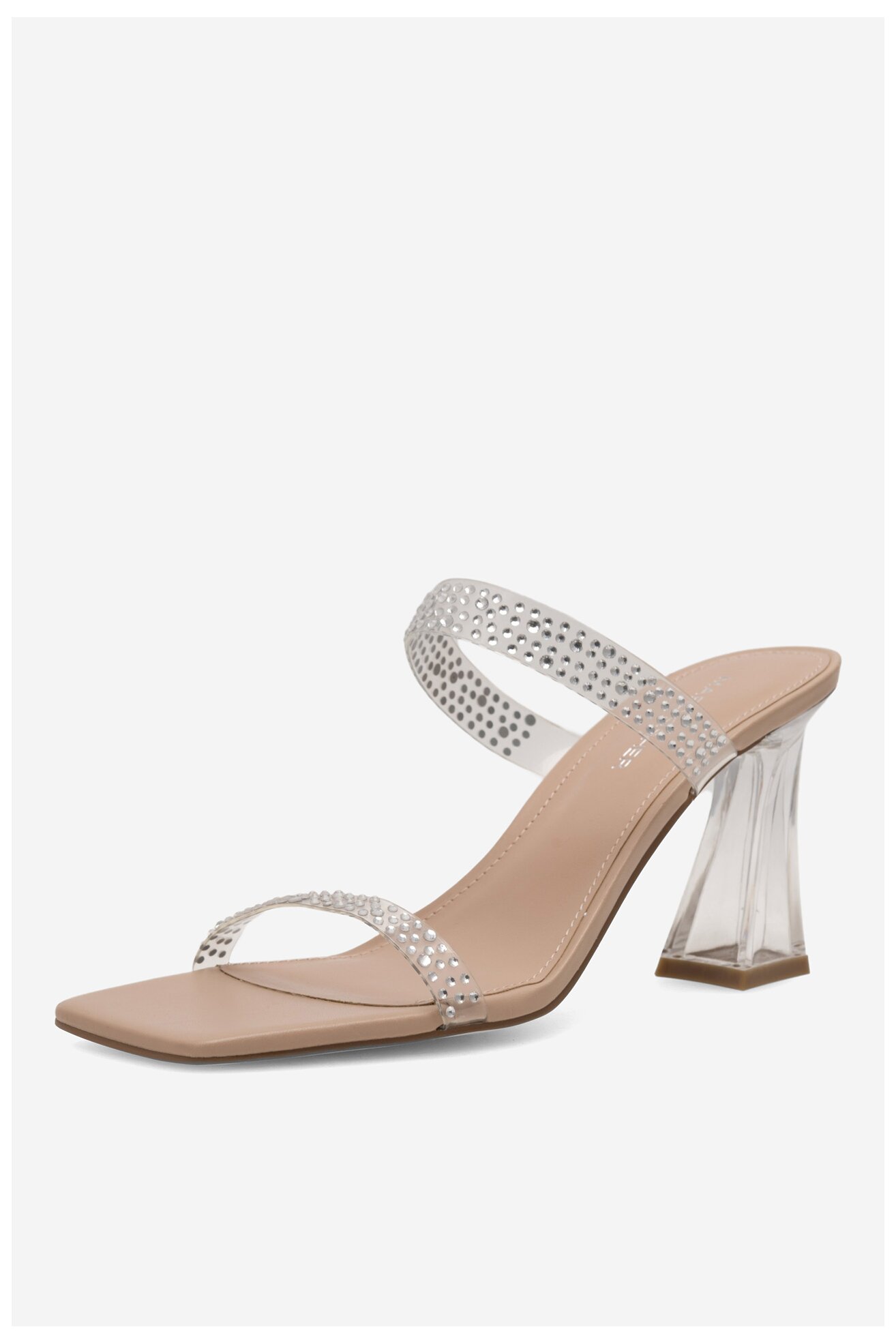 Klapki MARC FISHER F-ANLITA CLR01 Przezroczysty