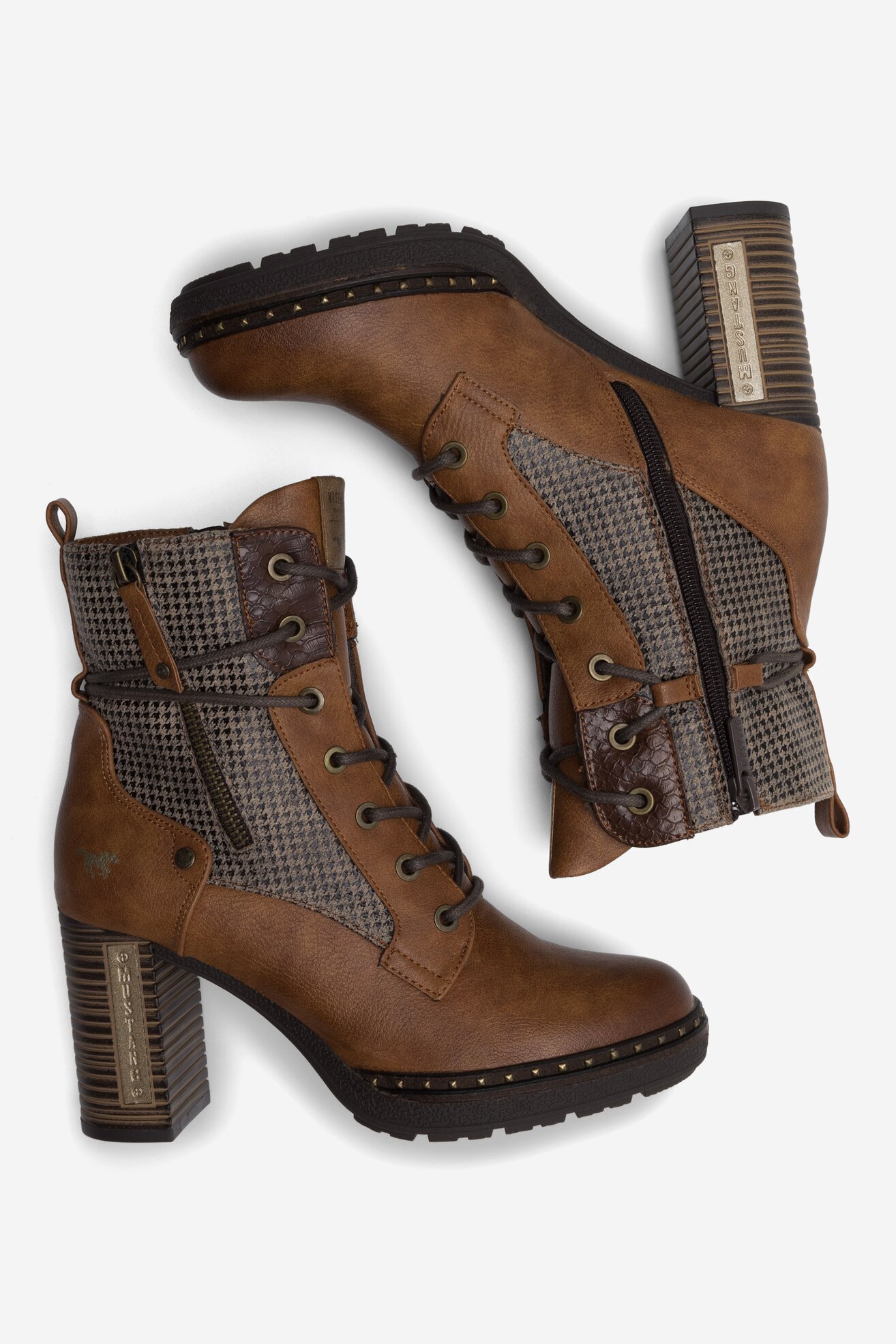 Csizma Mustang 1336-510 BARNA