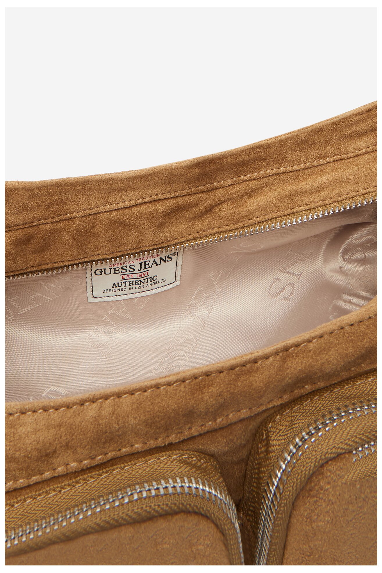 Дамска чанта GUESS JEANS CWBEO-GUESS-B-007-09 ТЪМНОБЕЖОВ