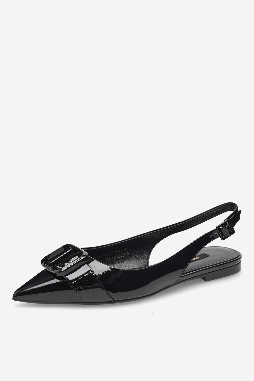 Gino Rossi - Baleriny skórzane - 5905588588436