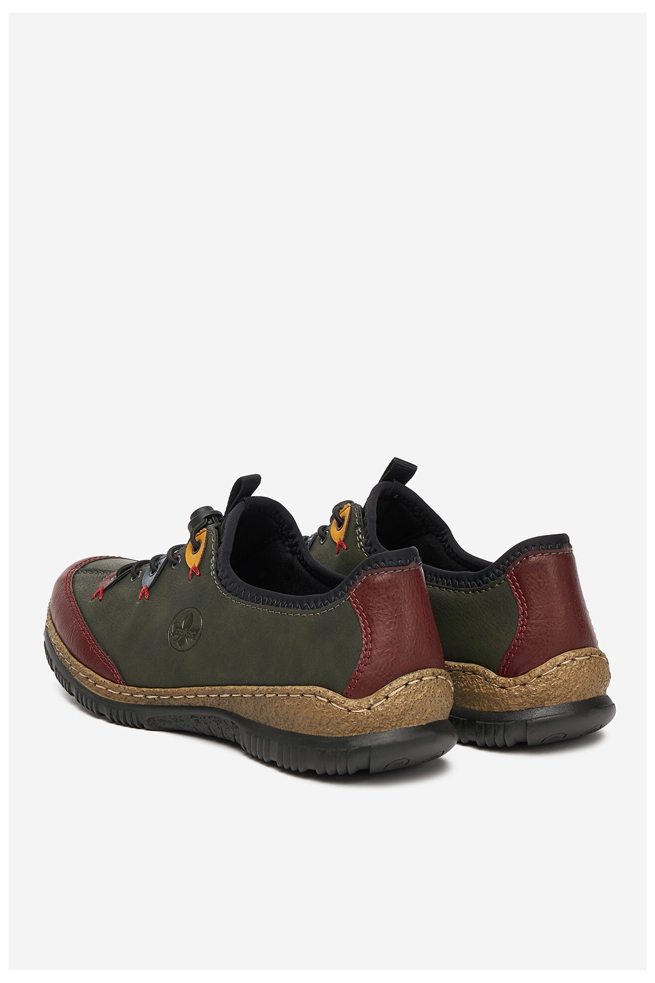 Półbuty Rieker N3271-54 Zielony