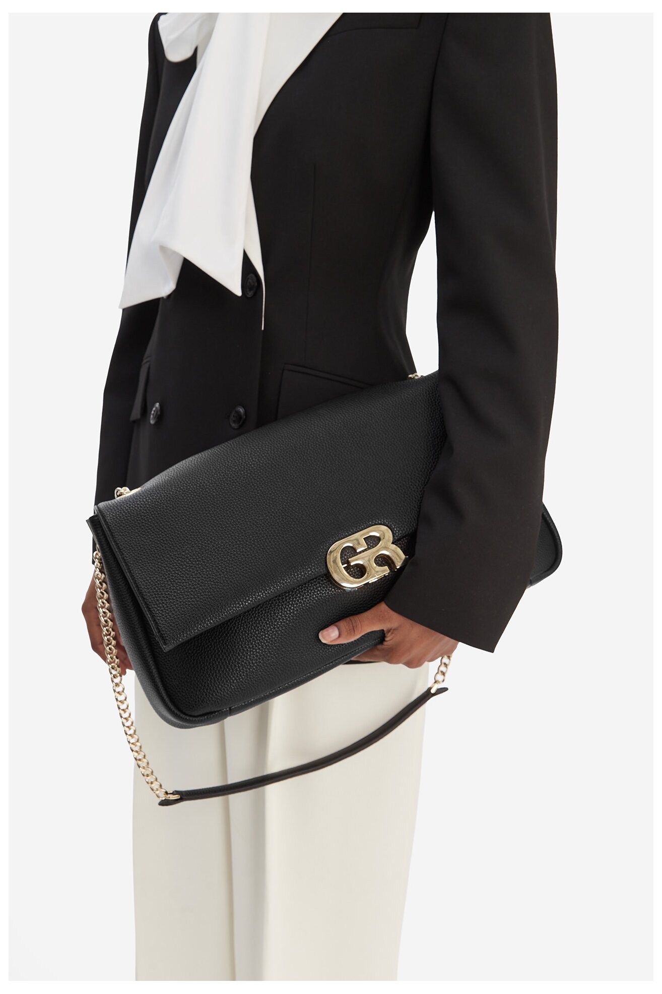 Сумка З Ремінцем Gino Rossi EO-LX10267 ЧОРНИЙ