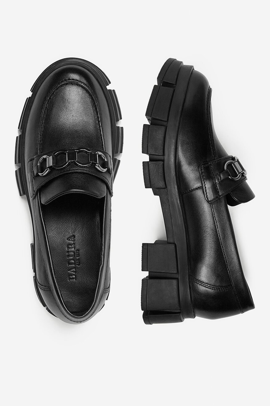Badura - Loafersy skórzane - 5906751212851