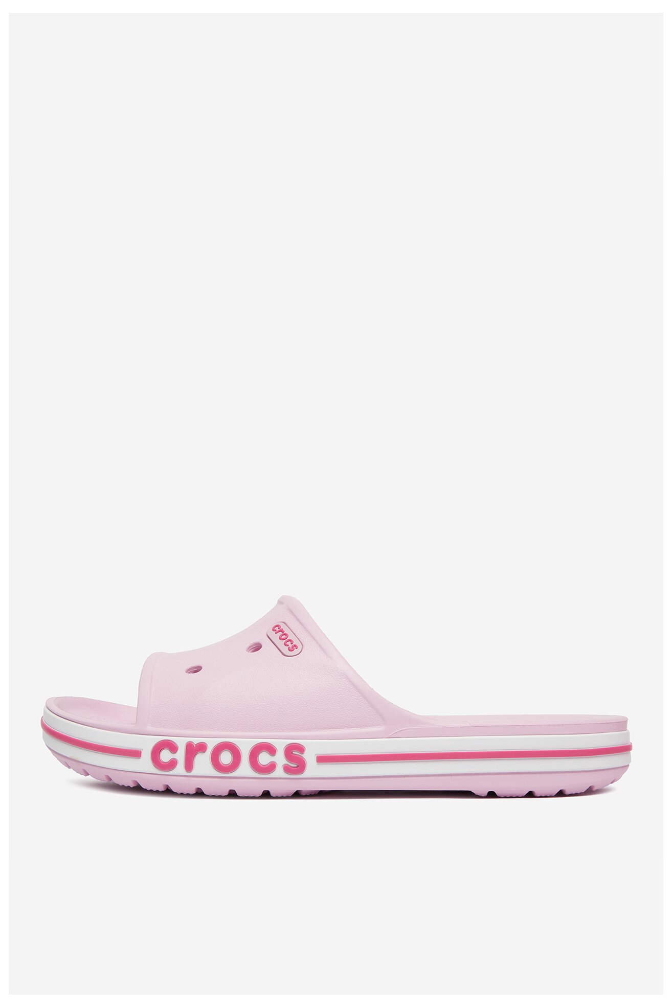 Klapki basenowe Crocs C-BAYABAND SLIDE 205392-6TG Różowy