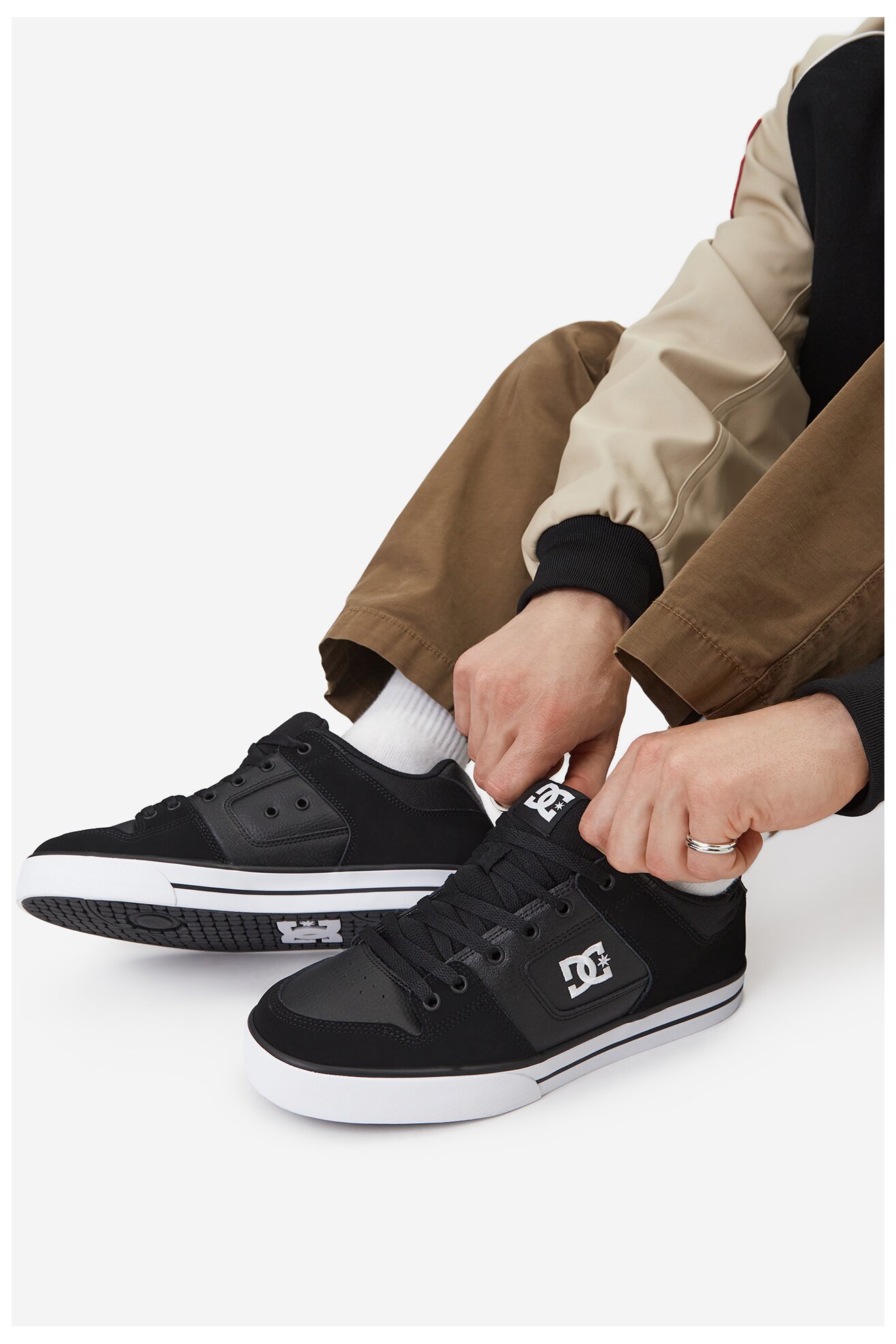 Obuwie sportowe DC Shoes EO-PURE 300660-BLW Czarny