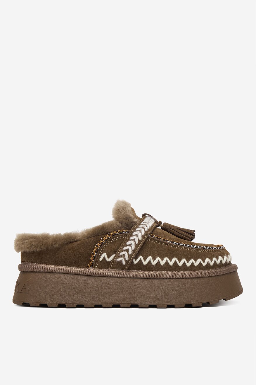 
                        Papuci de casă Badura EO-CRYSTAL-TS6291 MARO DESCHIS - 5906751381083