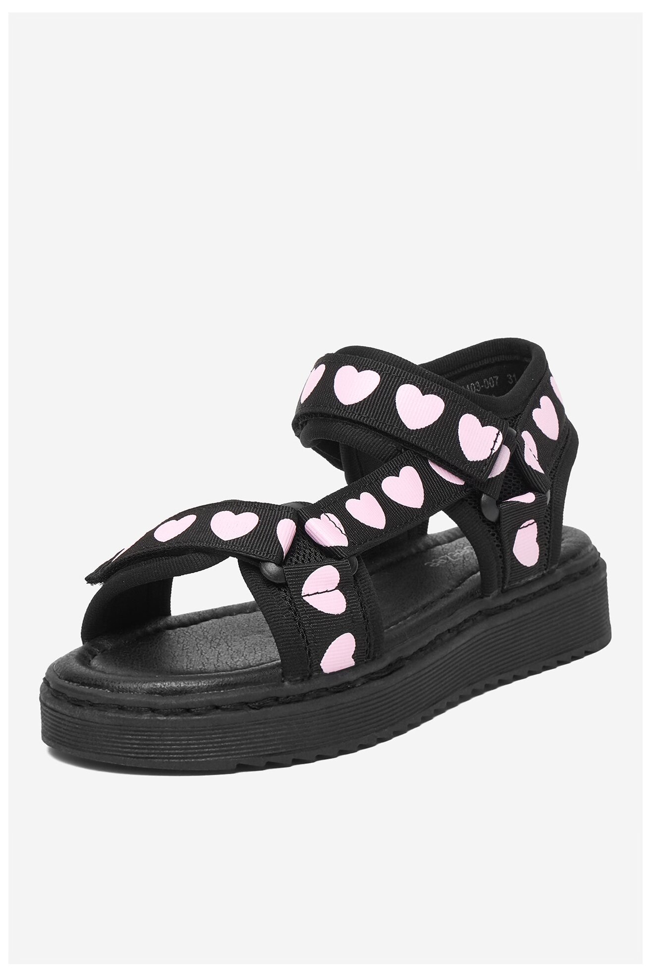 Sandały DeeZee CEO-CM403-007 Czarny