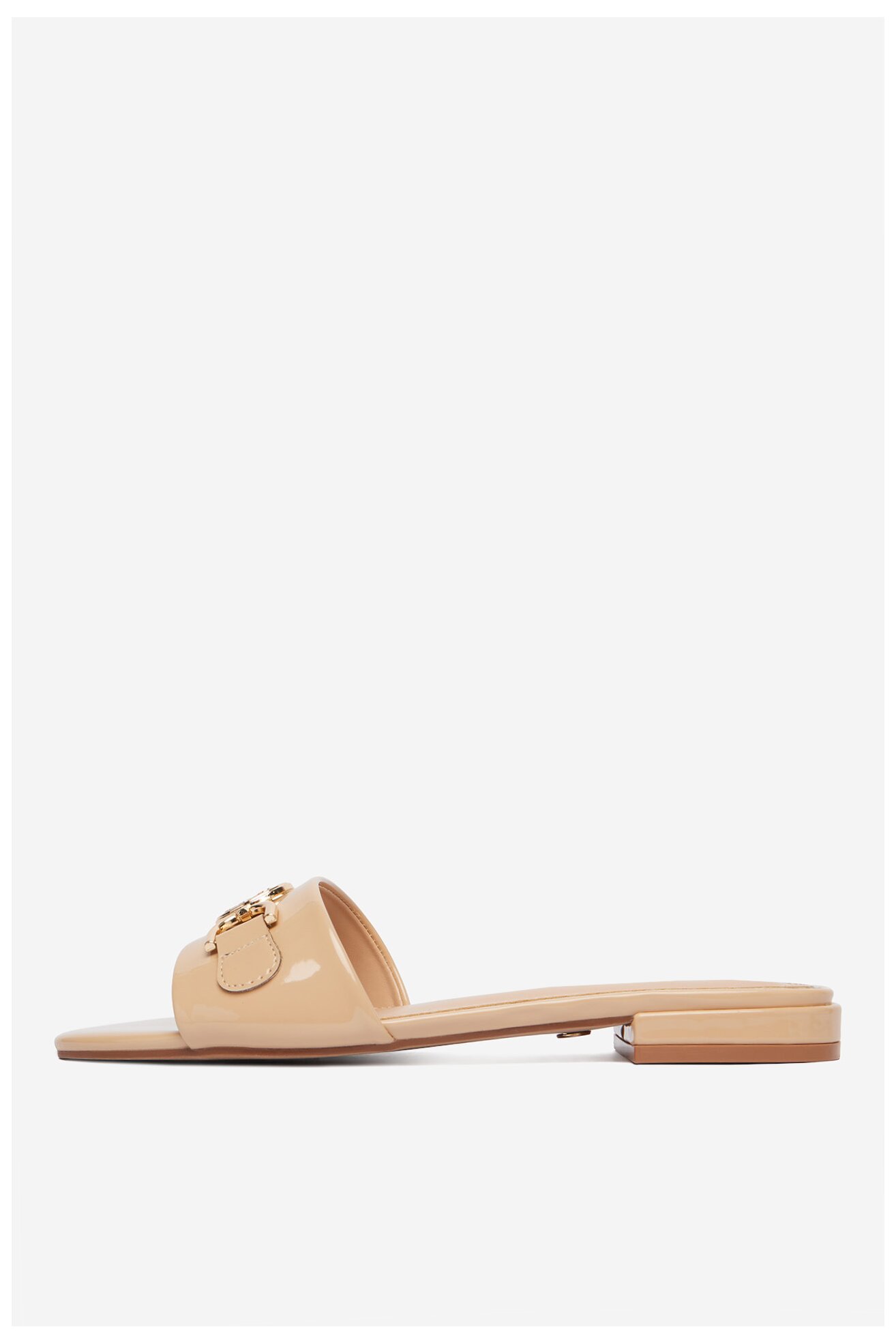 Klapki NINE WEST CEO-LS6445-01 Beżowy