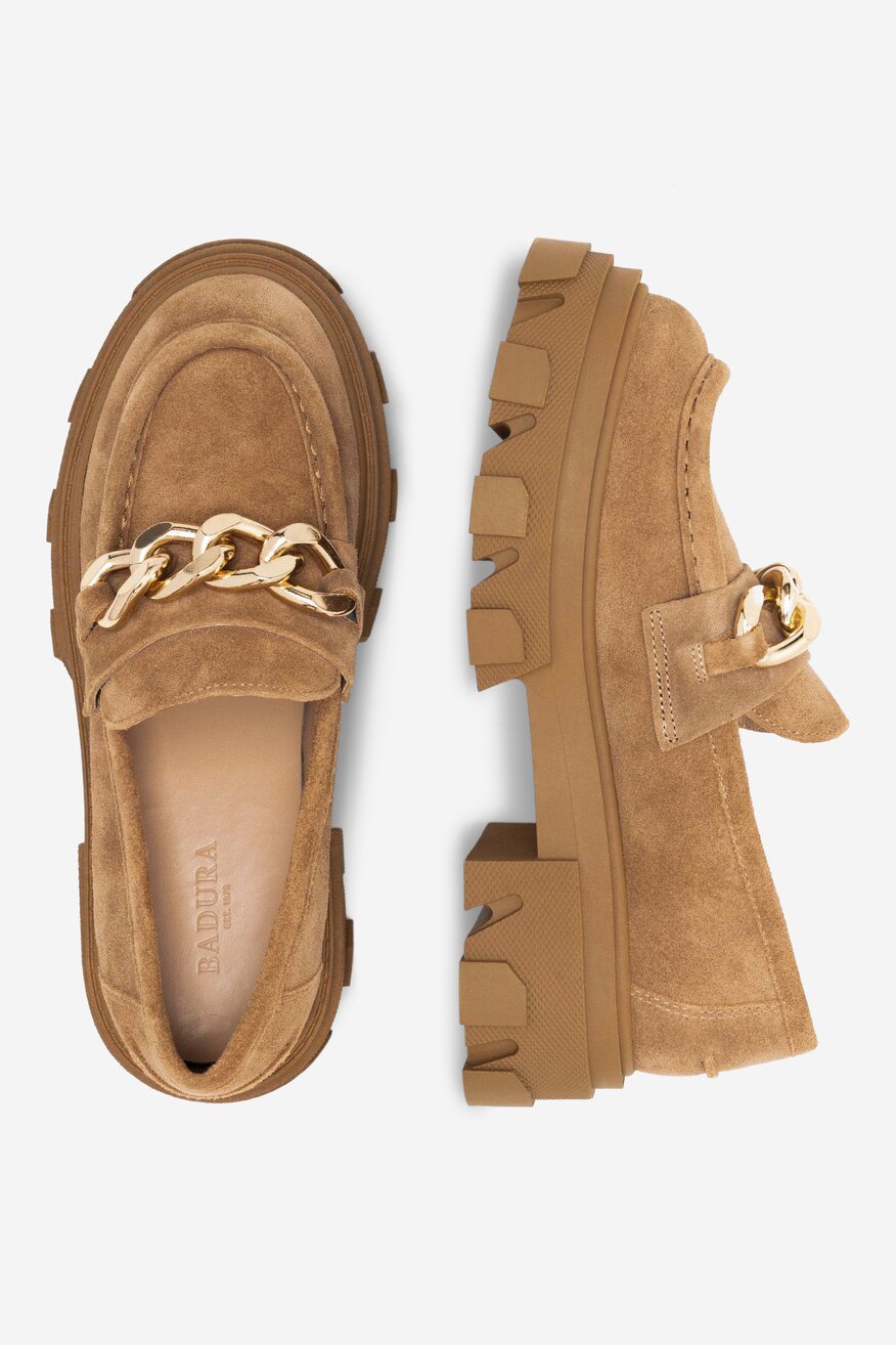 Badura - Loafersy skórzane - 5905588141921