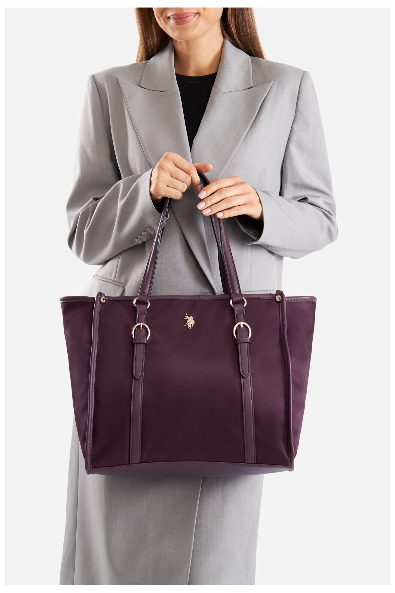 Torebka U.S. POLO ASSN. BEUXT6386WIP Fioletowy