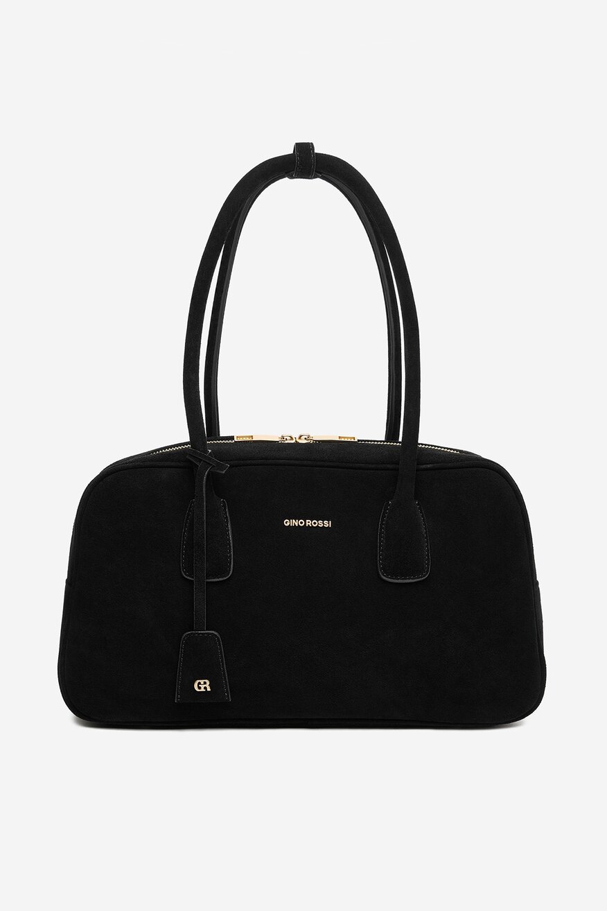 Дамска чанта Gino Rossi ЧЕРЕН - 5906751377574