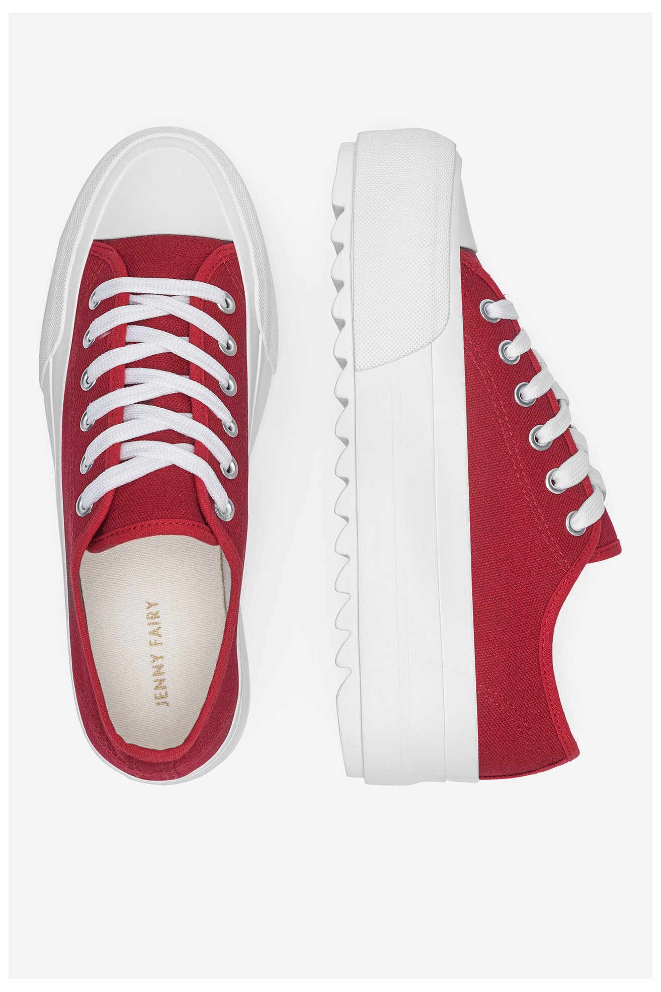 Vászoncipő Jenny Fairy WFA2939-2 PIROS