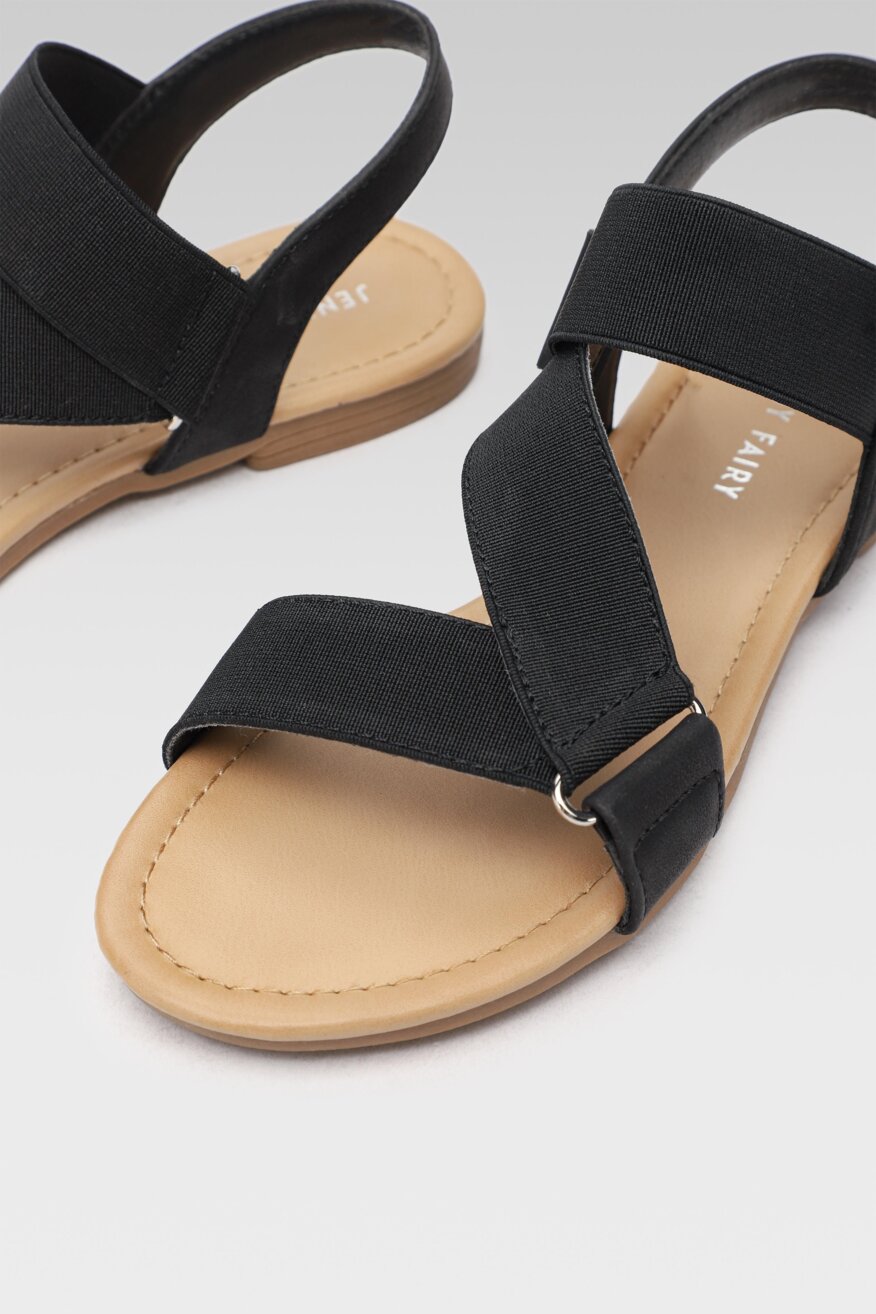 
                Jenny Fairy - Sandały czarne - 5903698635910