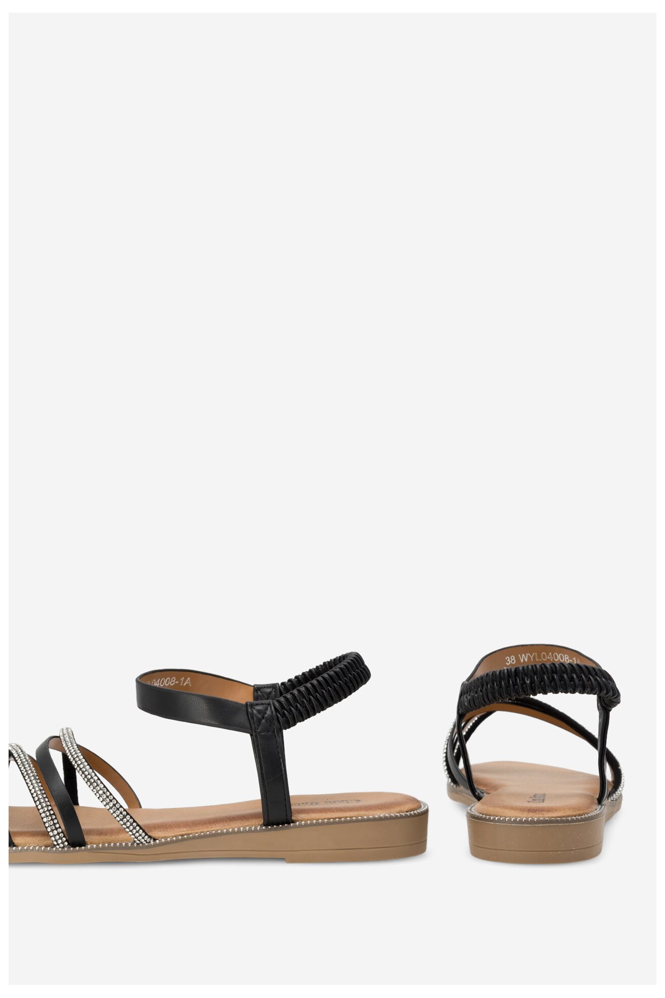 Sandały Clara Barson WYL04008-1A Czarny