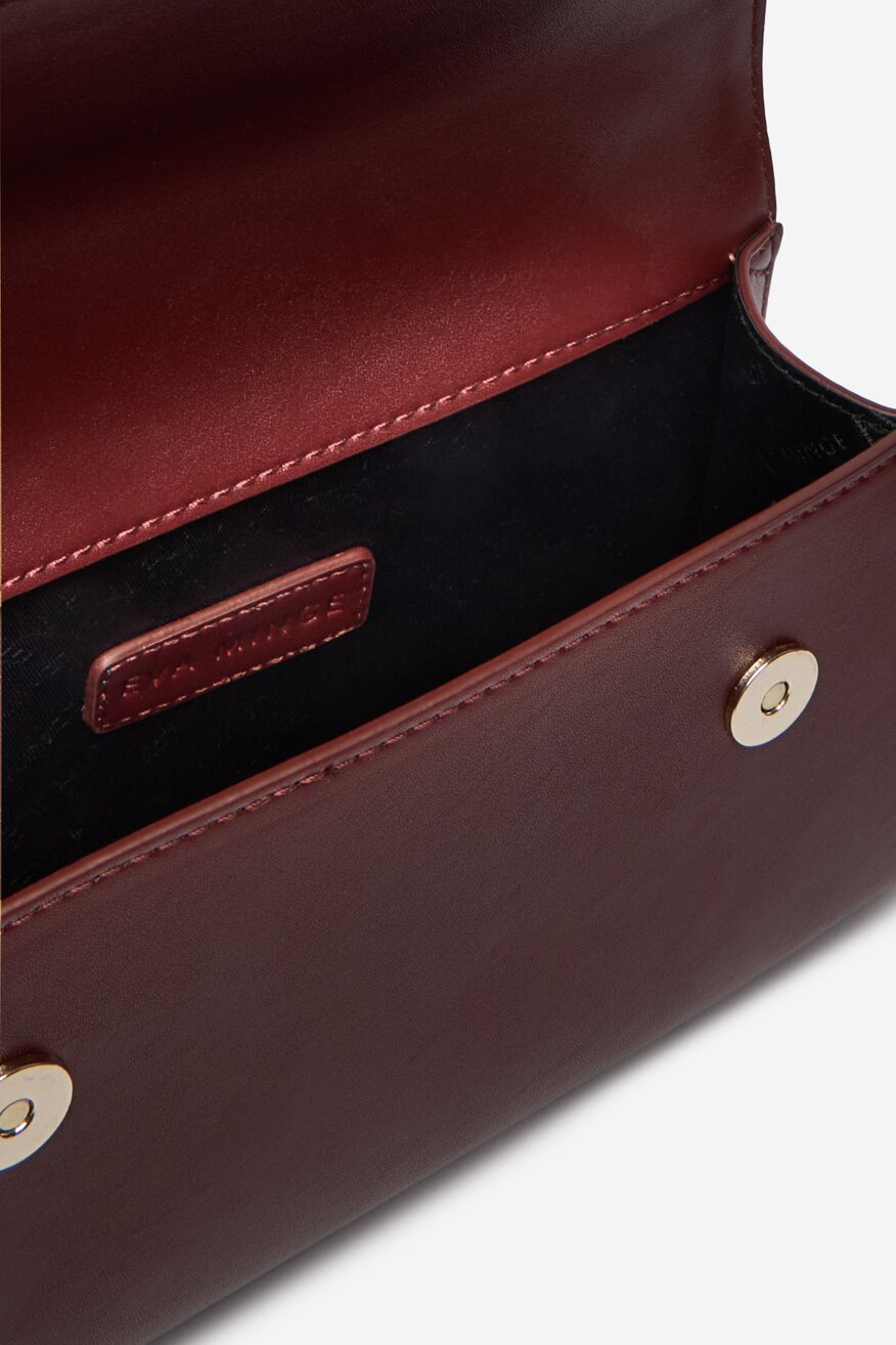 Дамска чанта EVA MINGE БОРДО - 5906751331057
