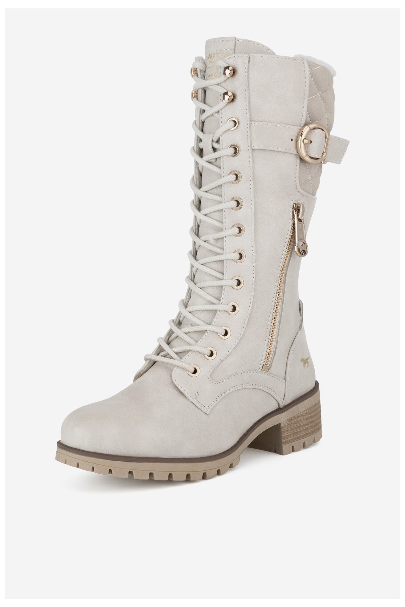 Боти Mustang 1435-602 БЯЛ