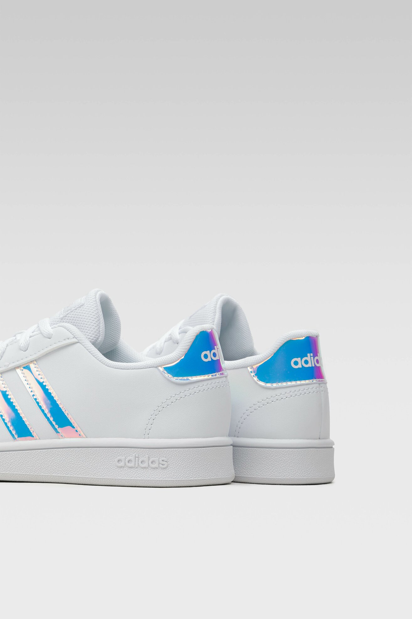 Obuwie sportowe adidas GRAND COURT K FW1274 Biały