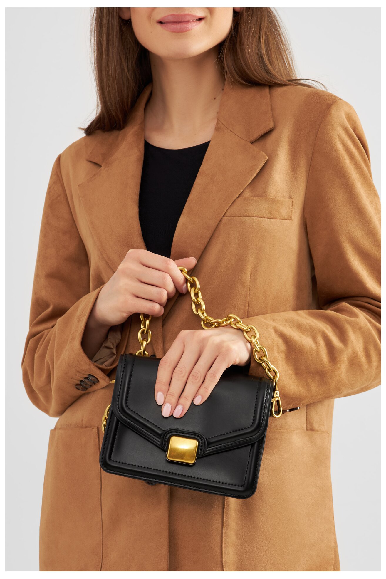 Geantă de mână DeeZee MDR-C-027-05 NEGRU