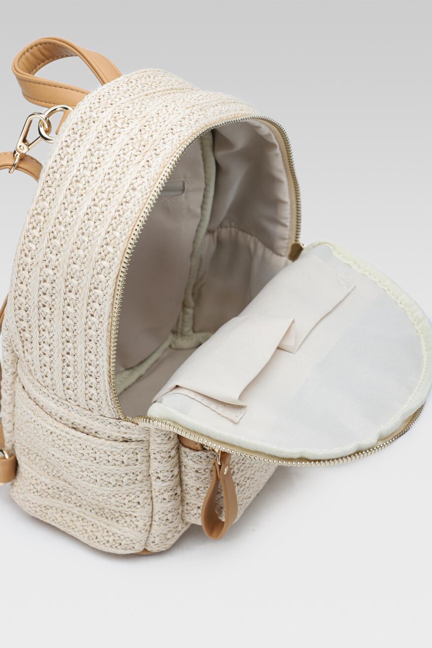 DeeZee - Plecak boho beżowy - 5903698335773