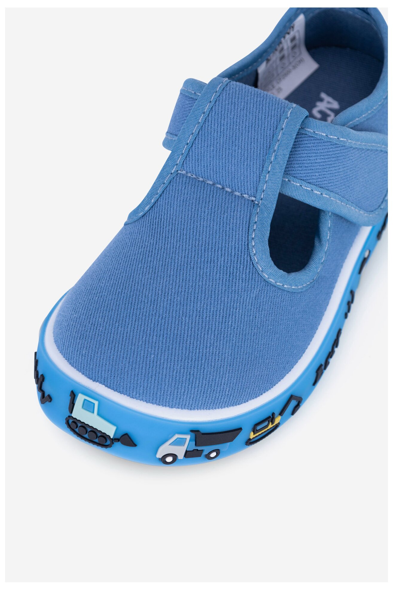 Kapcie Action Boy CF2500-3(CH) Niebieski