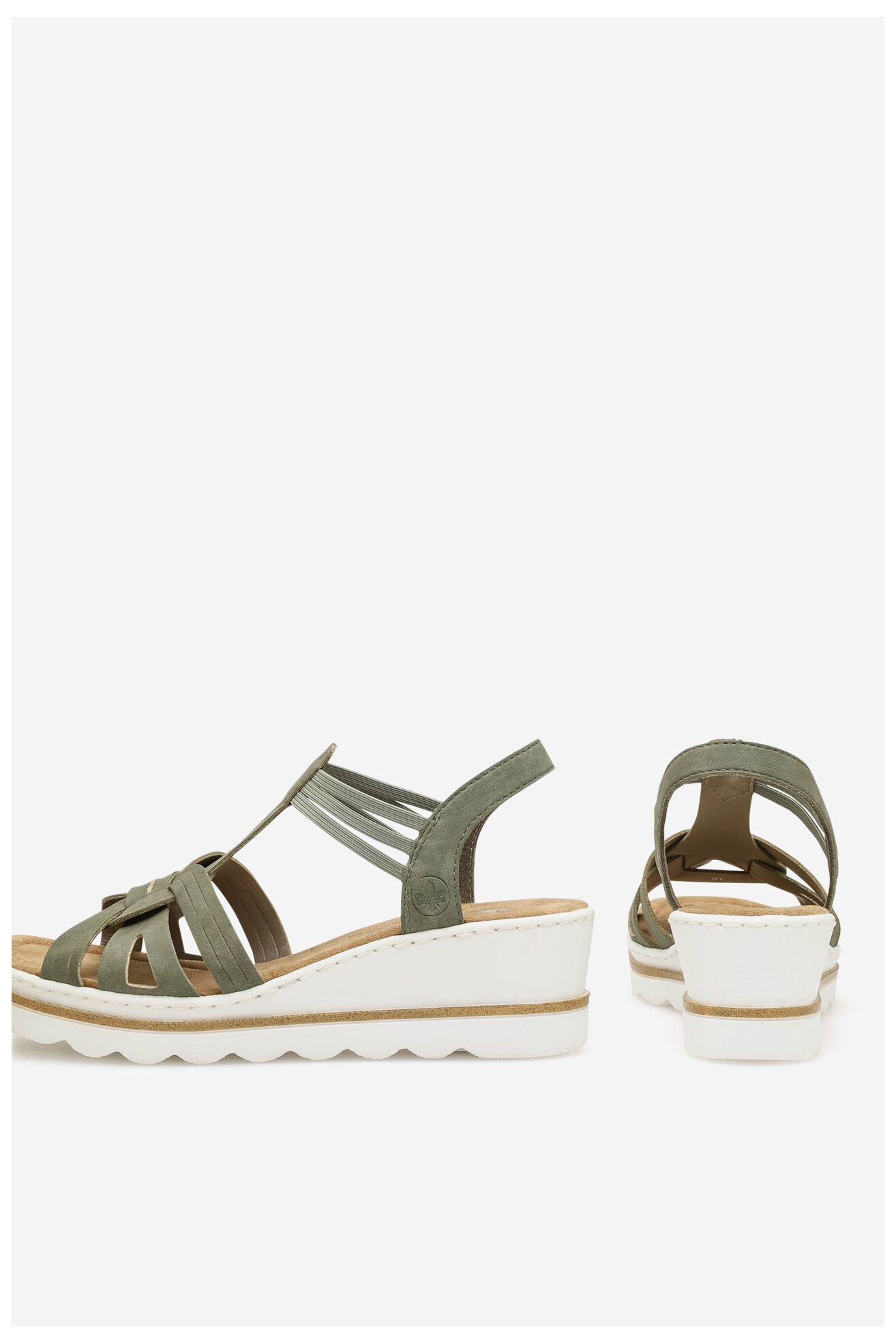 Szandál Rieker 67459-52 ZÖLD