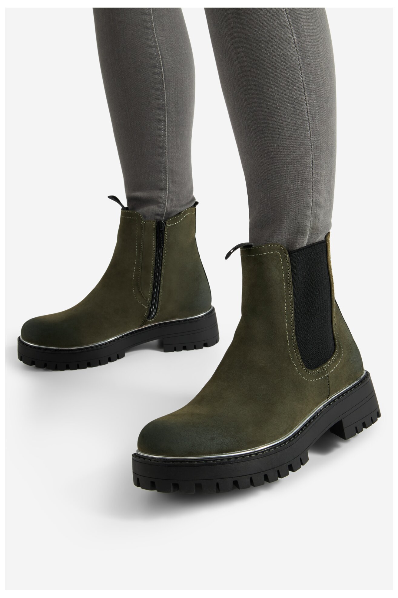 Botki Jenny Fairy WS13202-05 Khaki