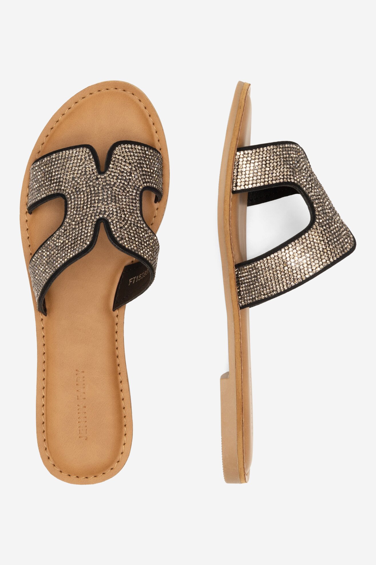 Klapki Jenny Fairy CARLA FT15398AD-444 Czarny