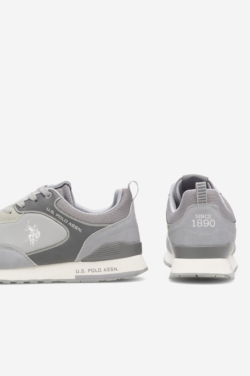 Сникърси U.S. POLO ASSN. СИВ - 5905588417330