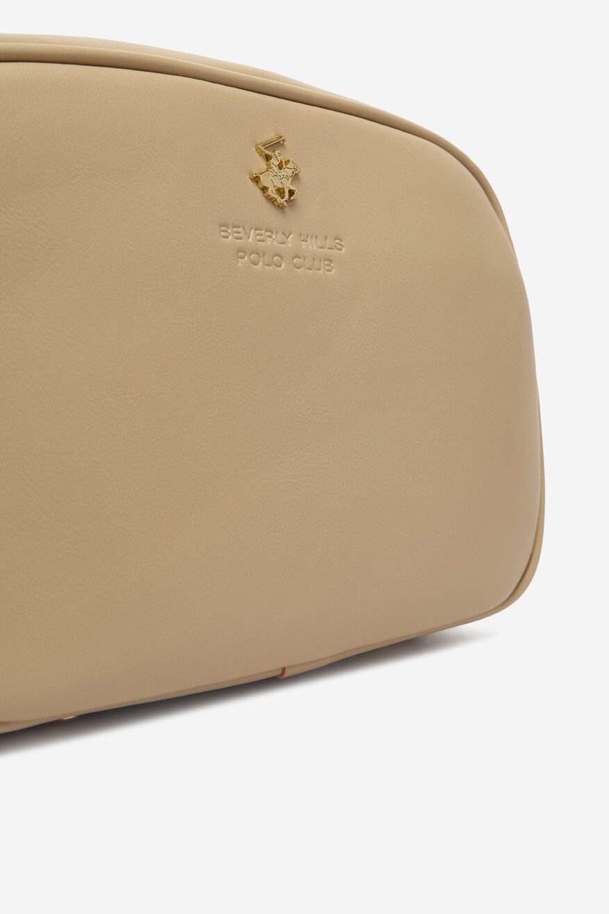 Дамска чанта Beverly Hills Polo Club СЛОНОВА КОСТ - 5906751554968