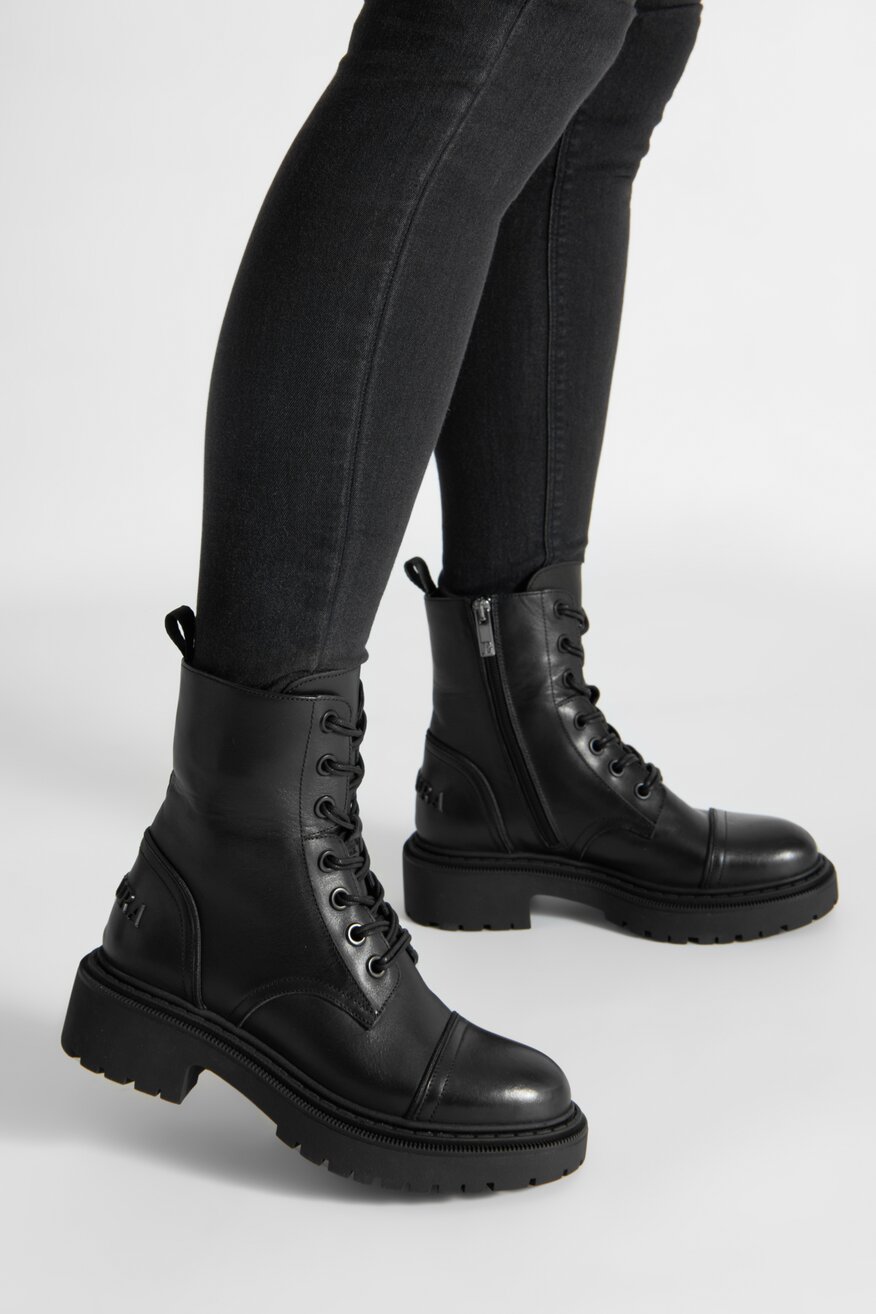 Badura - Trzewiki skórzane - 5905588742104