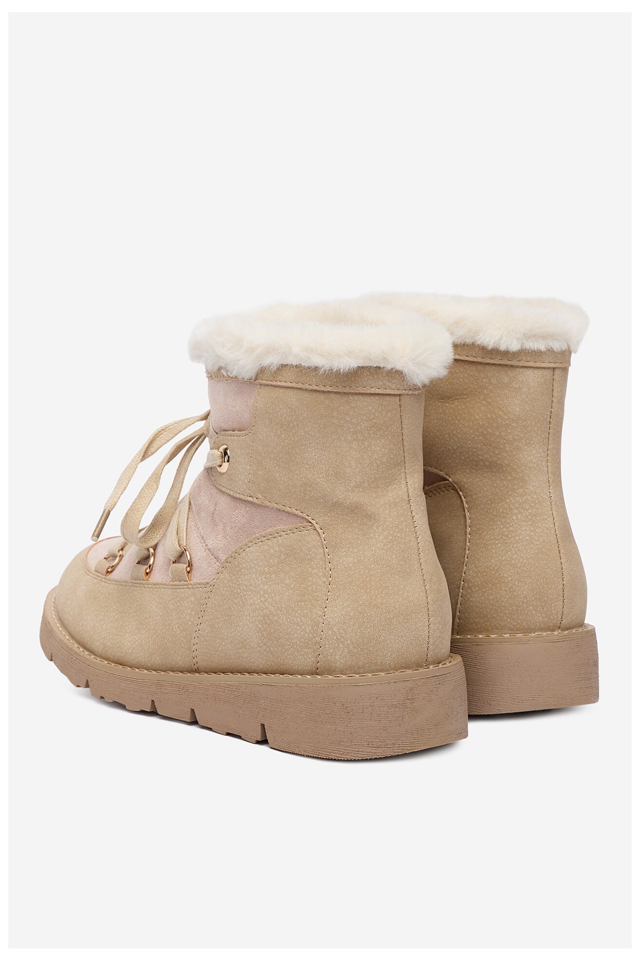 Ghete DeeZee 17125-1-BEIGE PU BEJ