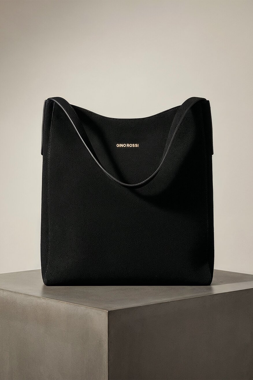 Gino Rossi - Torebka skórzana tote - 5906751377161