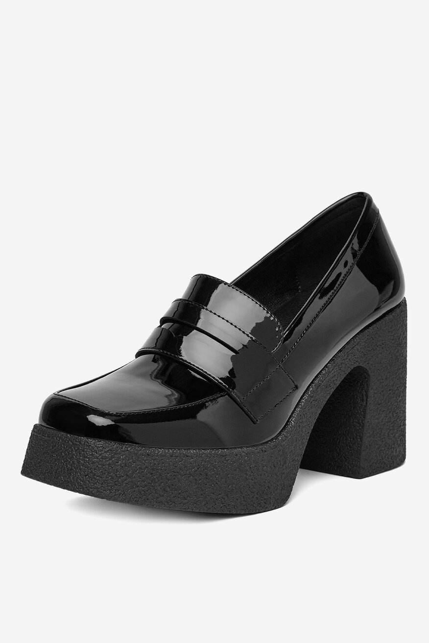 DeeZee - Loafersy na obcasie - 5904410916157