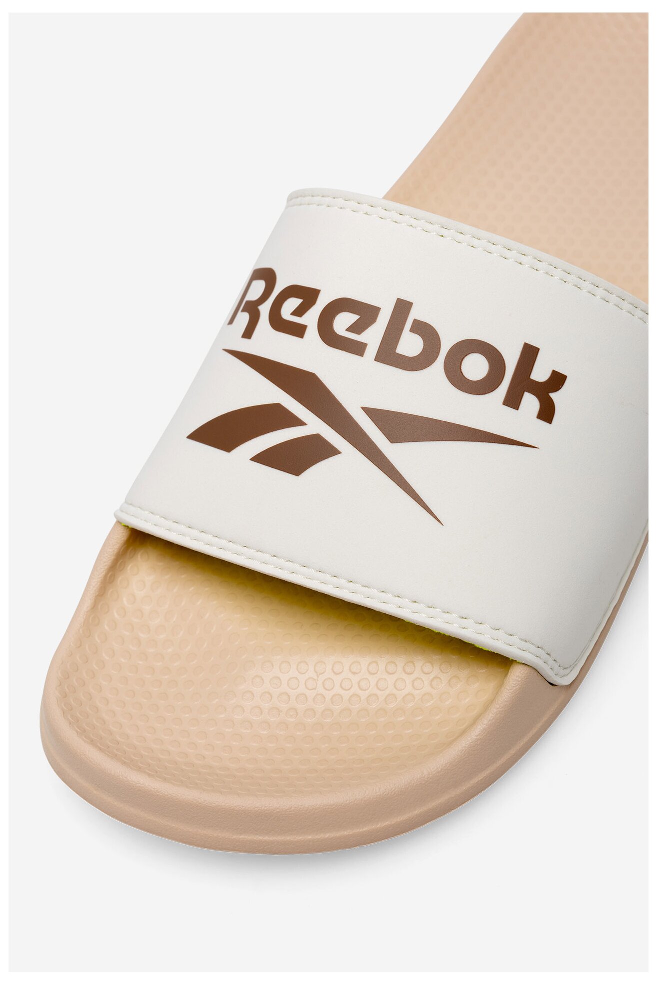 Klapki Reebok FULGERE SLIDE 100063325 Kremowy