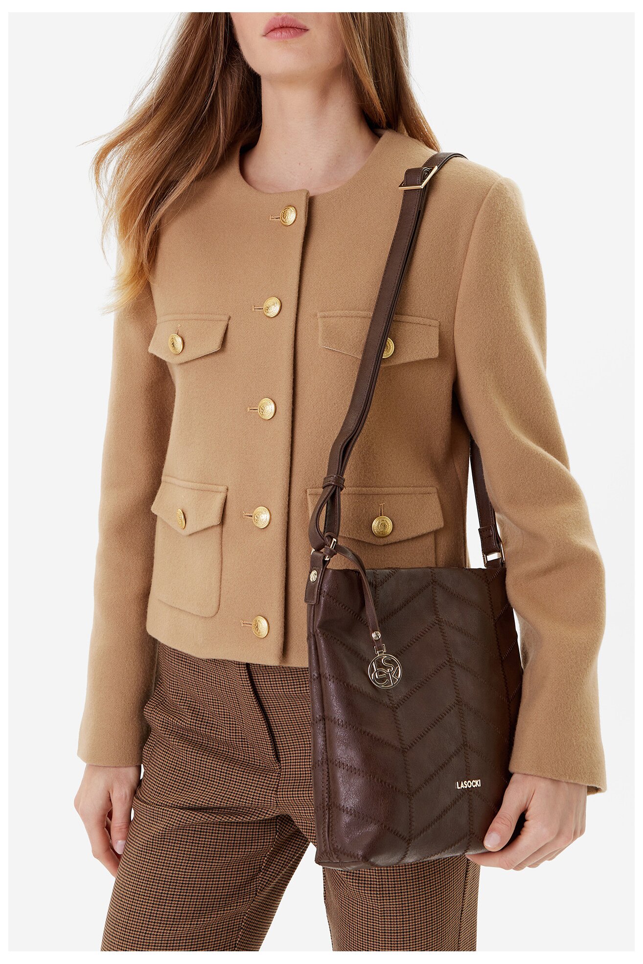 Сумка З Ремінцем Lasocki C-LSK-K-019-06 КОРИЧНЕВИЙ