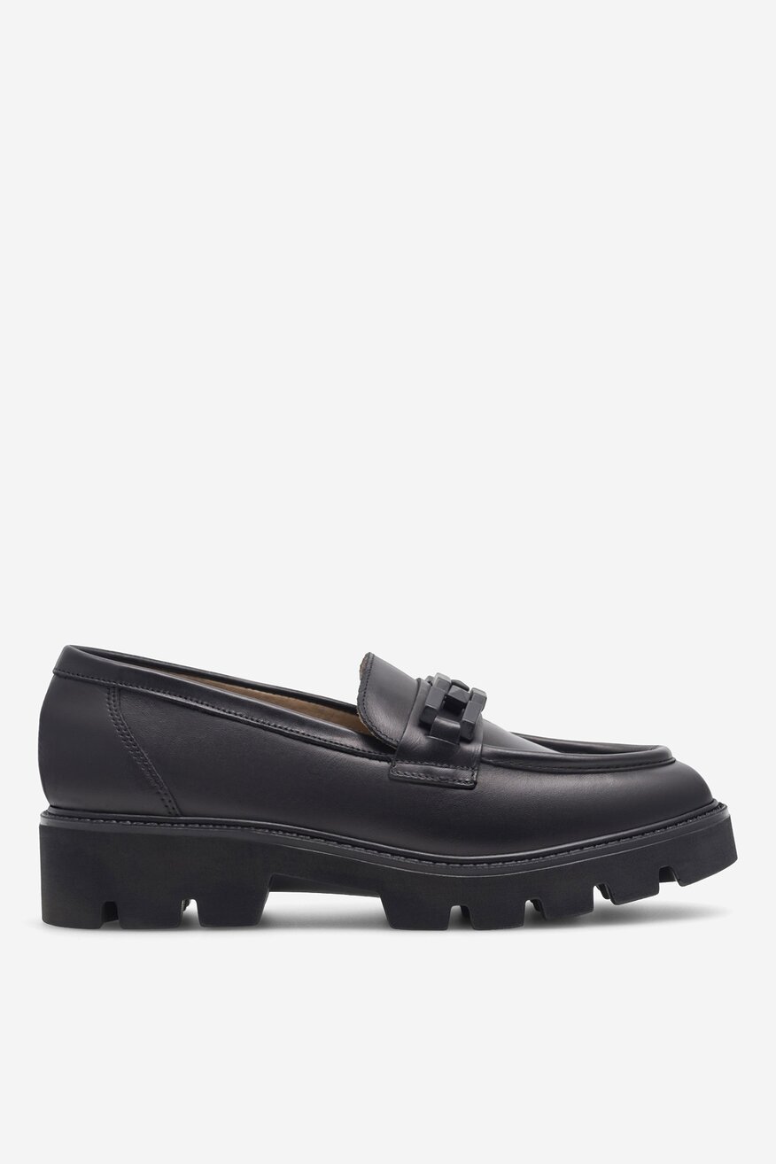 Badura - Loafersy skórzane - 5905588844273