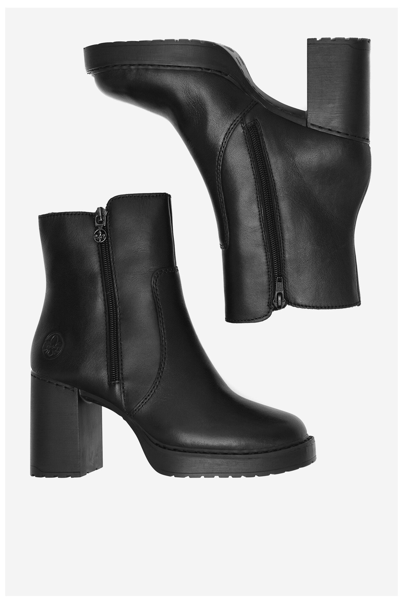 Bokacsizma Rieker Y4155-01 FEKETE