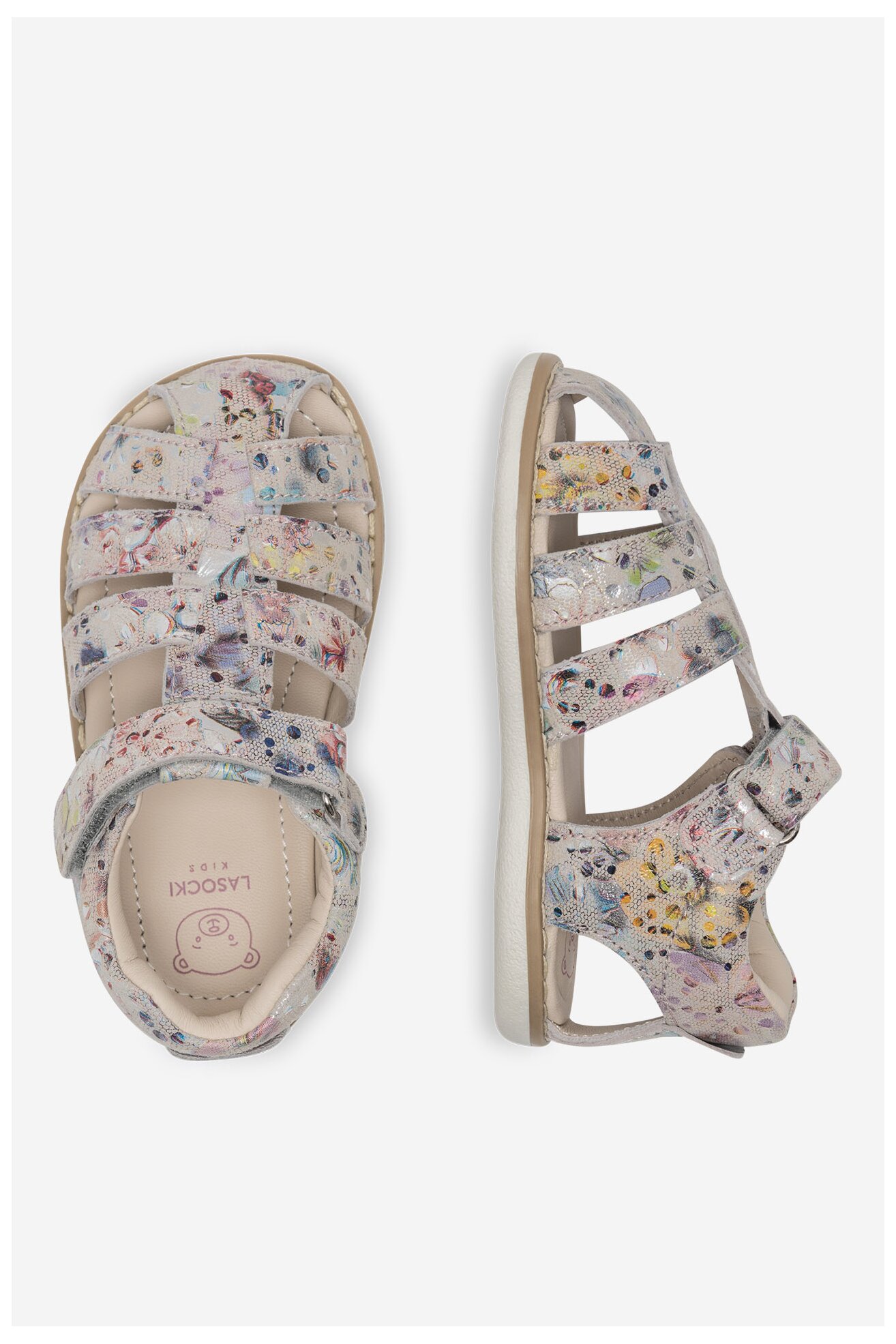 Sandały Lasocki Kids BOB CI12-BOB-02(II)DZ Srebrny