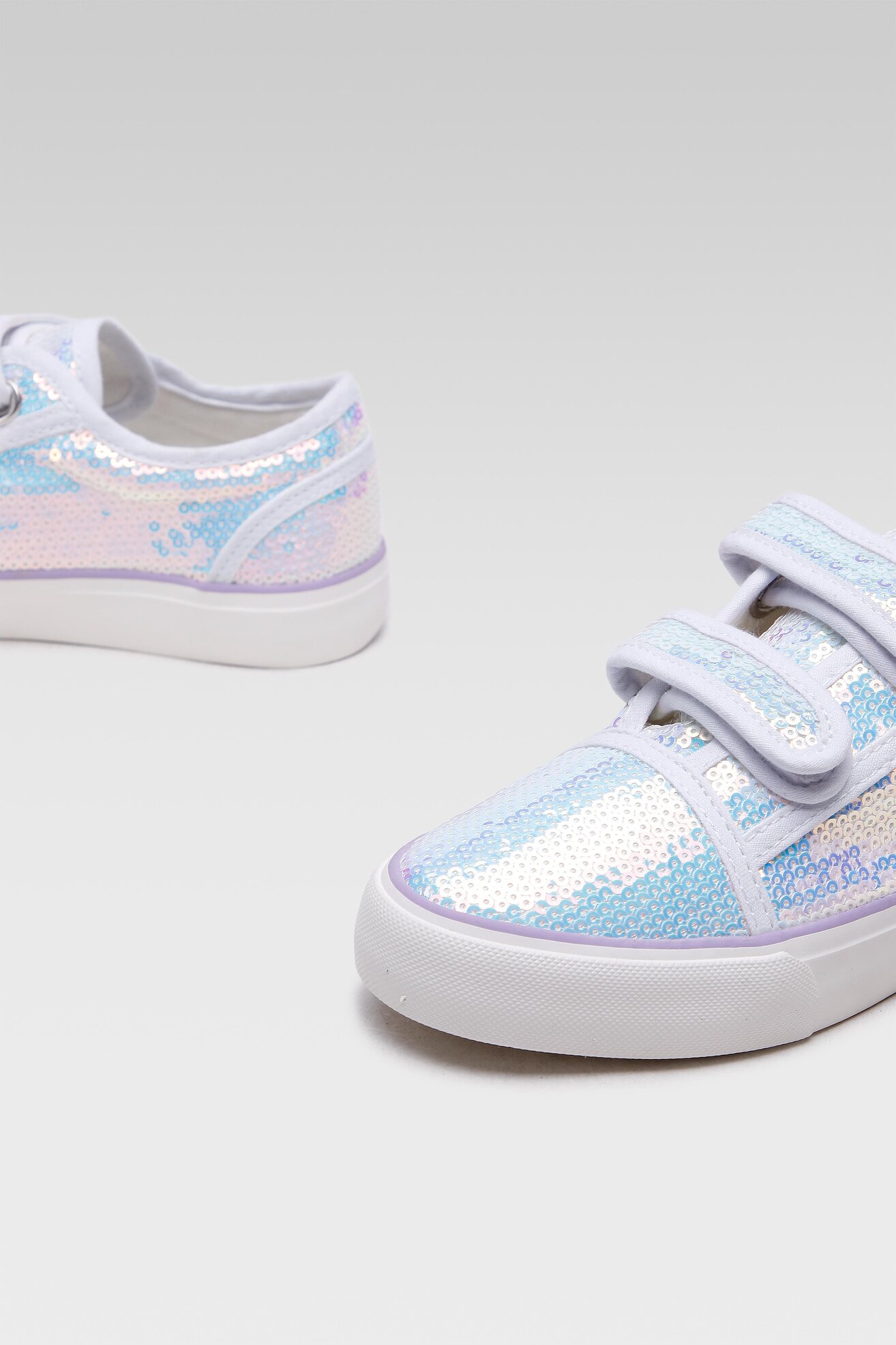 Trampki Nelli Blu CF2251-1 Srebrny