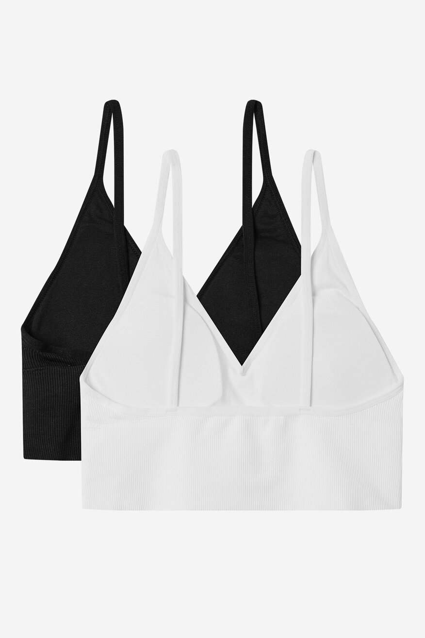 Reebok - Biustonosz sportowy 2-pak - 5905588745587