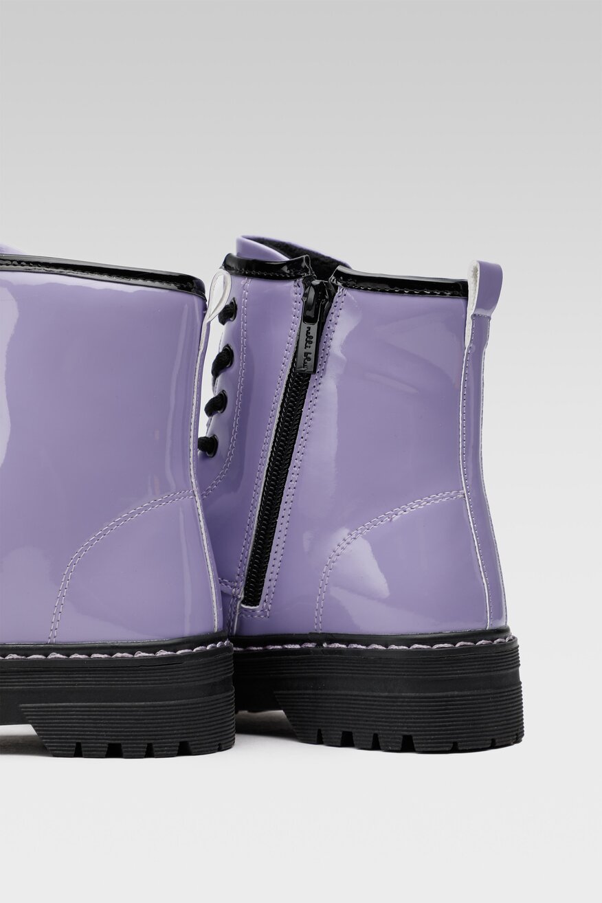 
                Nelli Blu - Kozaki ocieplane lakierowane - 5904862234168