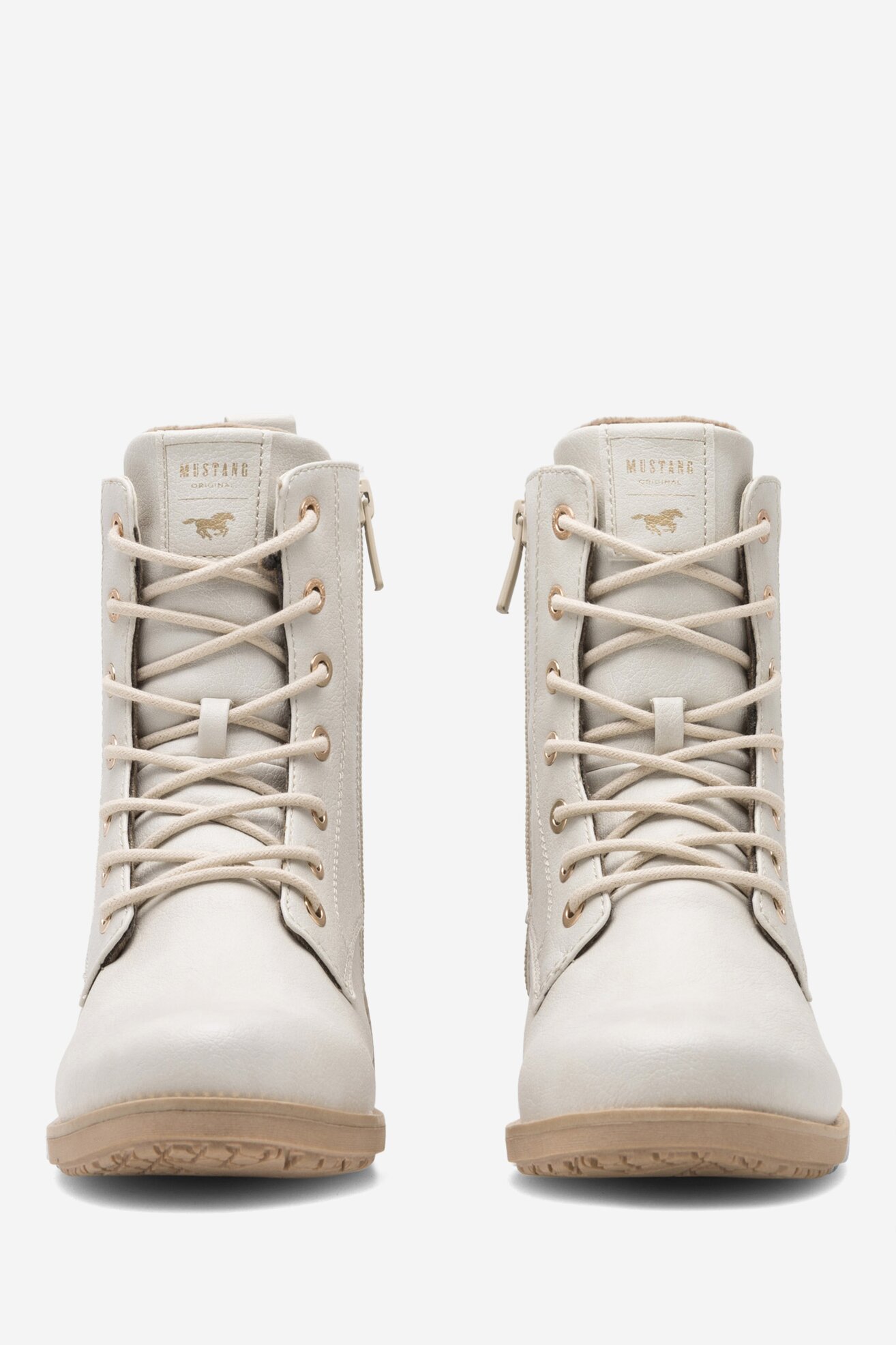 Боти Mustang 1402-502 БЯЛ
