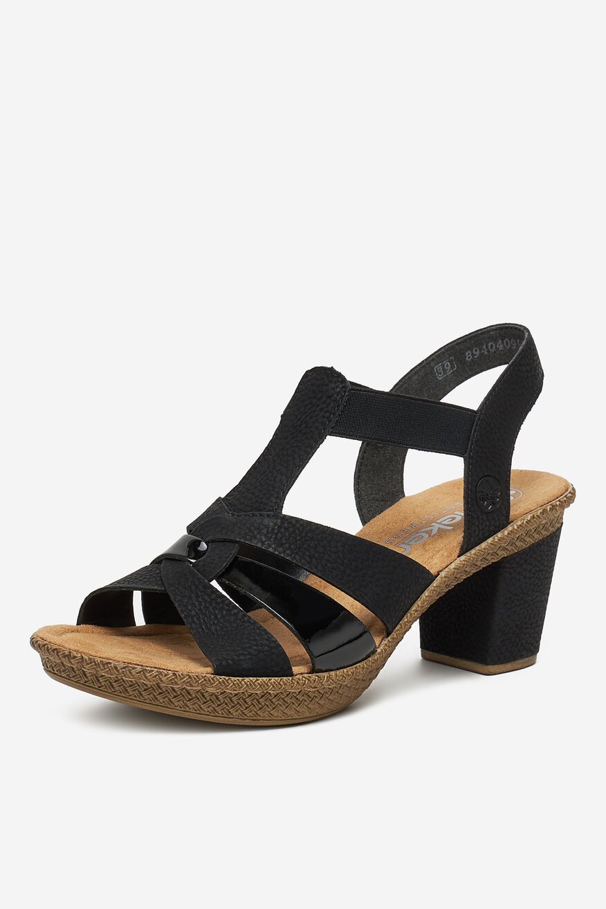 
                Szandál Rieker FEKETE - 2230078389099