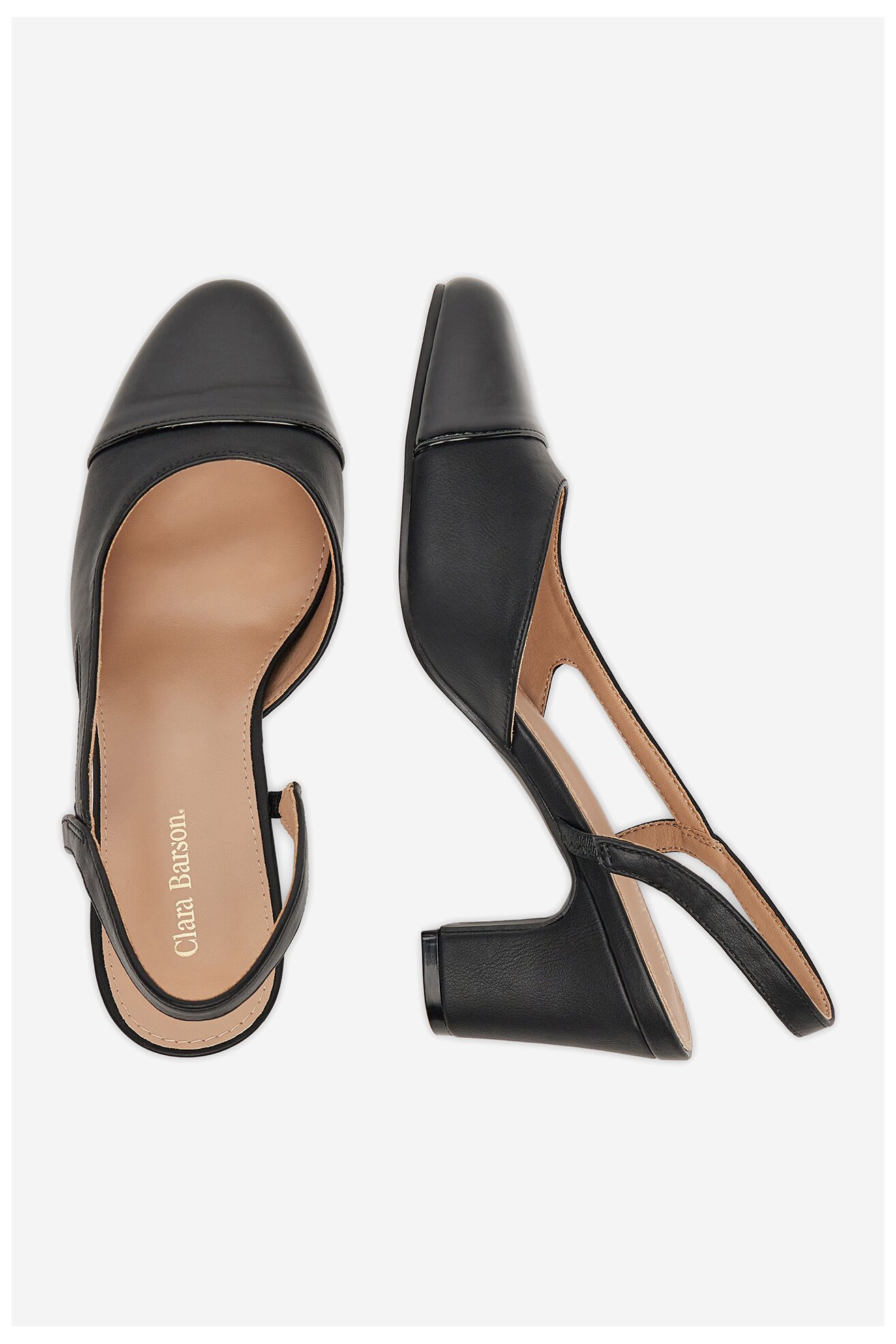 Туфлі-Човники Clara Barson WS24202-01 ЧОРНИЙ