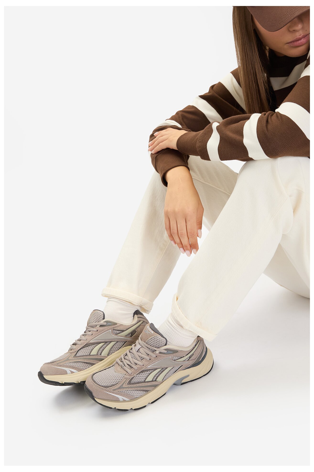 Sportovní obuv Reebok CEO-BELWAVE AR30278W-SNV BÉŽOVÁ