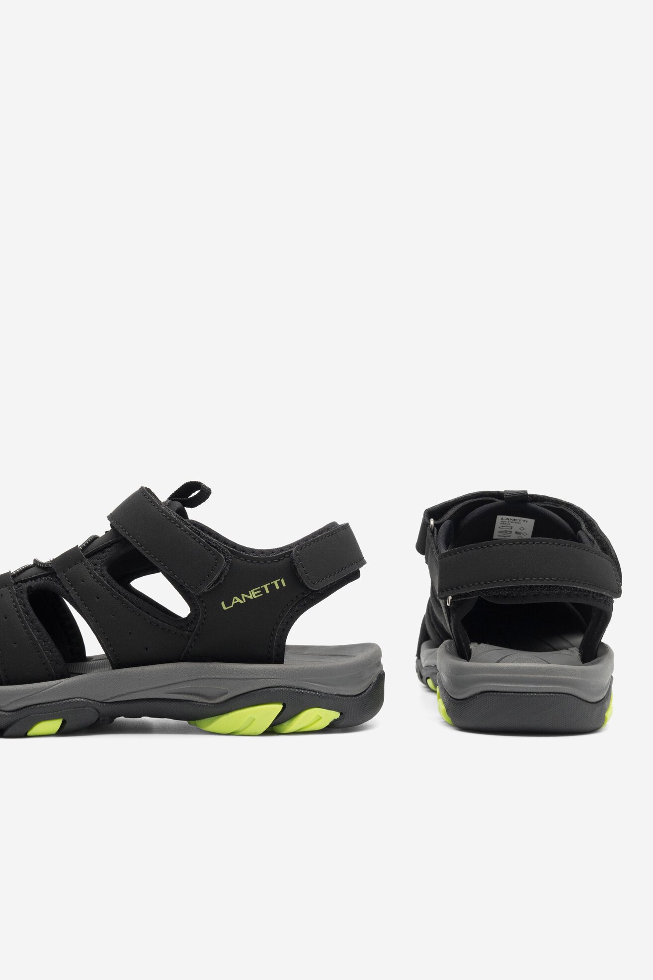 Sandały Lanetti 21MC0604 Czarny